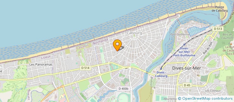 localisation de l'entreprise SCI DE LA PLAINE à CABOURG
