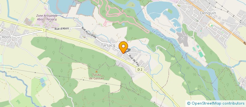 localisation de l'entreprise SCI DE LA PLAINE  TARSACQ