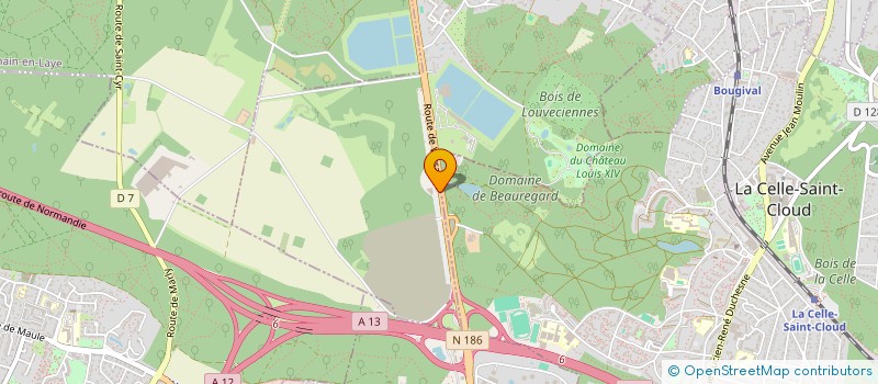 localisation de l'entreprise SCI DE LA PLAINE  LOUVECIENNES