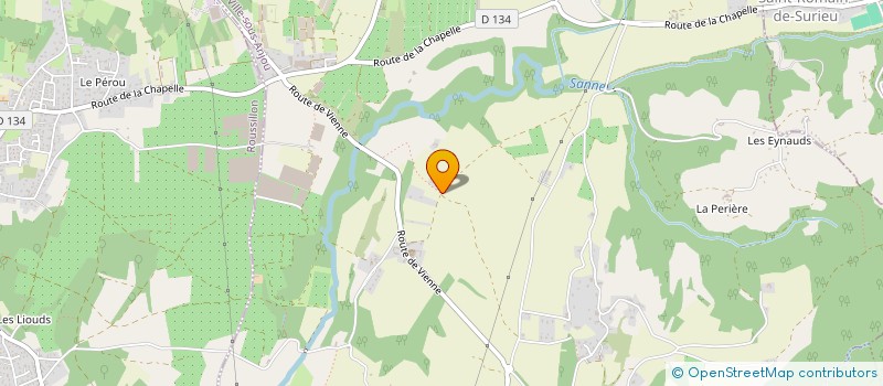 localisation de l'entreprise SCI DE LA PLAINE  VILLE-SOUS-ANJOU