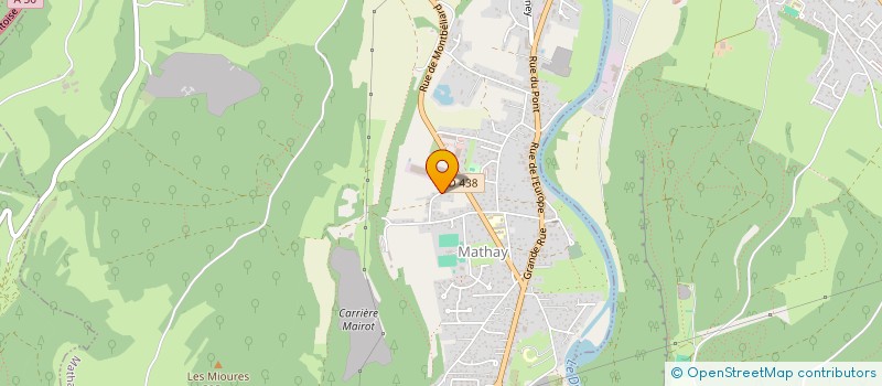 localisation de l'entreprise SCI DE LA PLAINE  MATHAY