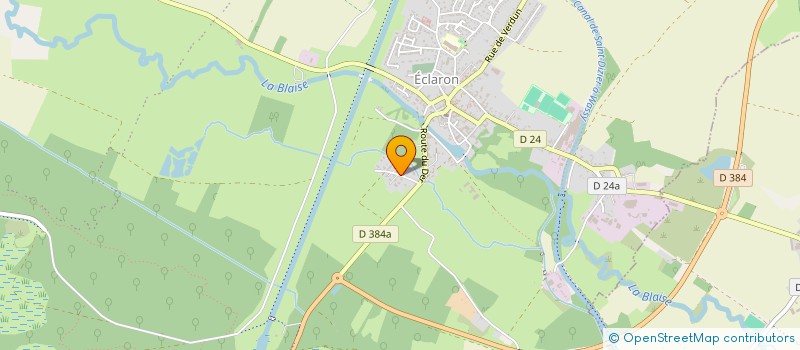 localisation de l'entreprise SCI DE LA PLAINE à ECLARON-BRAUCOURT-SAINTE-LIVIERE