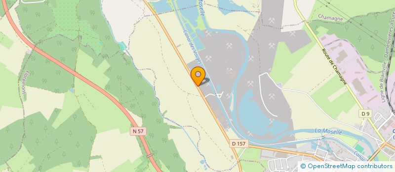 localisation de l'entreprise SCI DE LA PLAINE DE SOCOURT  CHARMES