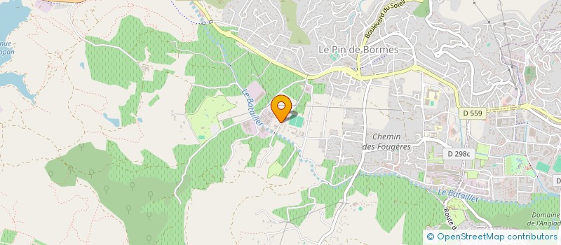 localisation de l'entreprise SCI DE LA PLAINE DE SURLE à BORMES-LES-MIMOSAS