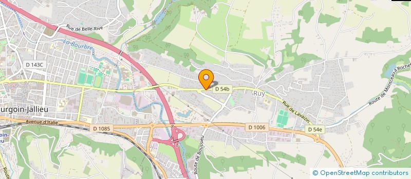 localisation de l'entreprise SCI DE LA PLAINE DU MILIEU  RUY-MONTCEAU