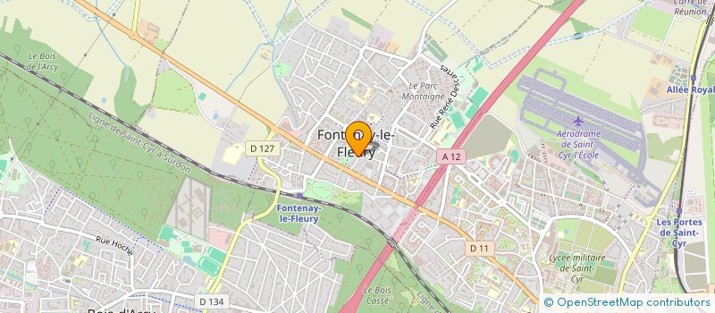 localisation de l'entreprise SCI DE LA PLAINE ST DENIS à FONTENAY-LE-FLEURY