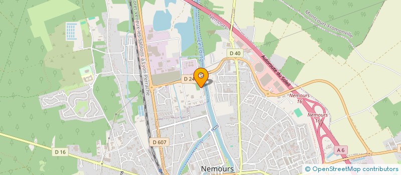 localisation de l'entreprise SCI DE LA PLANCHE  SAINT-PIERRE-LES-NEMOURS