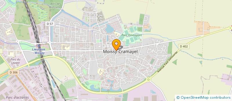 localisation de l'entreprise SCI DE LA PLANE à MOISSY-CRAMAYEL