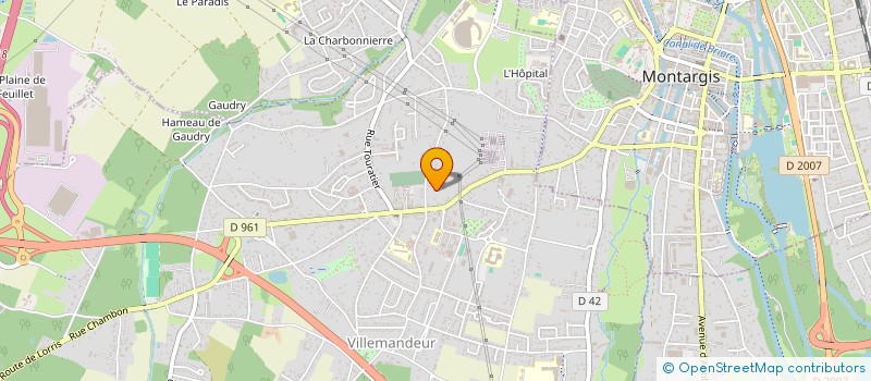 localisation de l'entreprise SCI DE LA PLANTE DE LA GARDE à VILLEMANDEUR