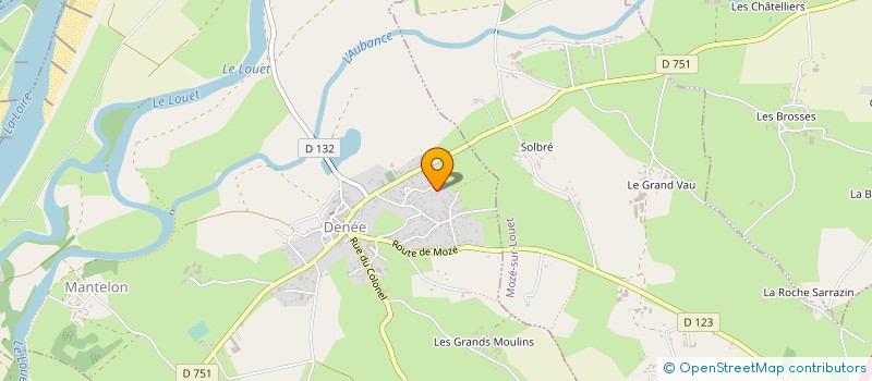 localisation de l'entreprise SCI DE LA PLOTERIE  VAL-DU-LAYON