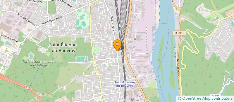 localisation de l'entreprise SCI DE LA POINTE  SAINT-ETIENNE-DU-ROUVRAY