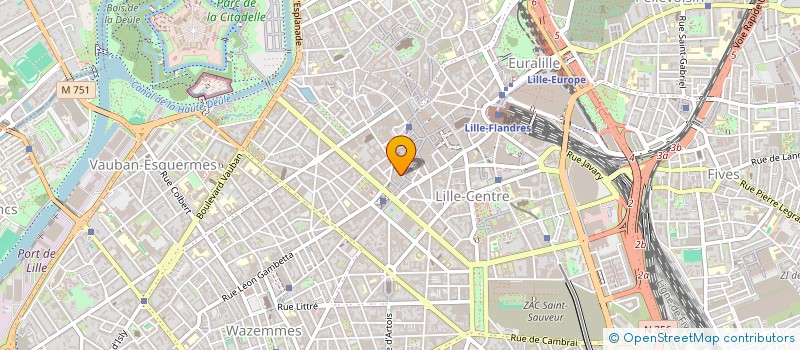localisation de l'entreprise SCI DE LA POINTE à LILLE