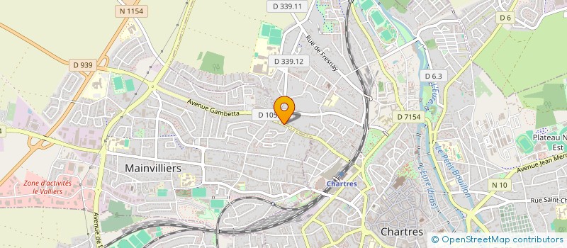 localisation de l'entreprise SCI DE LA POINTE A L'HERMITE à CHARTRES