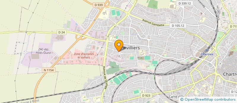 localisation de l'entreprise SCI DE LA POINTE BLANCHE à MAINVILLIERS