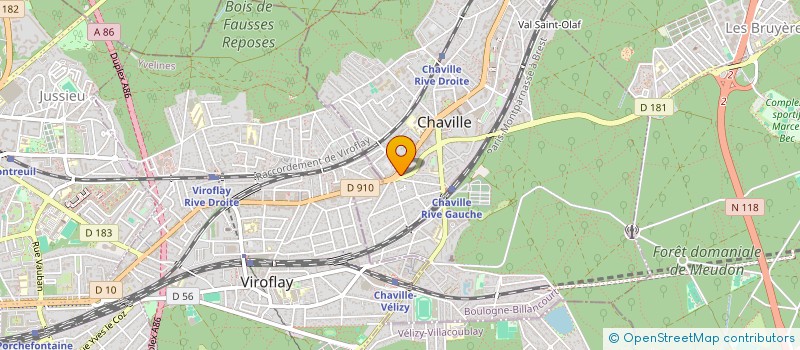 localisation de l'entreprise SCI DE LA POINTE DE CHAVILLE à CHAVILLE