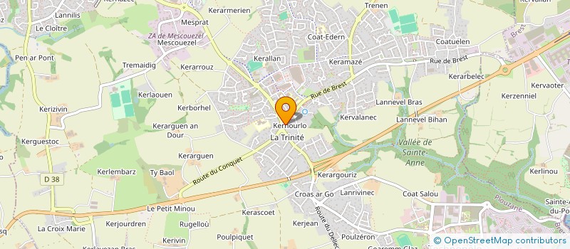 localisation de l'entreprise SCI DE LA POINTE DU DIABLE  PLOUZANE