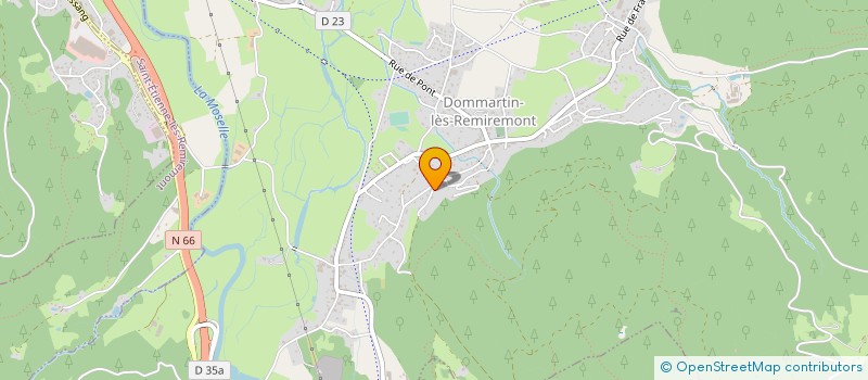 localisation de l'entreprise SCI DE LA POIRELLE  EPINAL