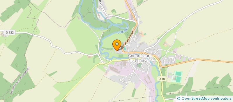 localisation de l'entreprise SCI DE LA POLAINE à GONDRECOURT-LE-CHATEAU