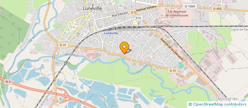 localisation de l'entreprise SCI DE LA POLOGNE  HERBEVILLER