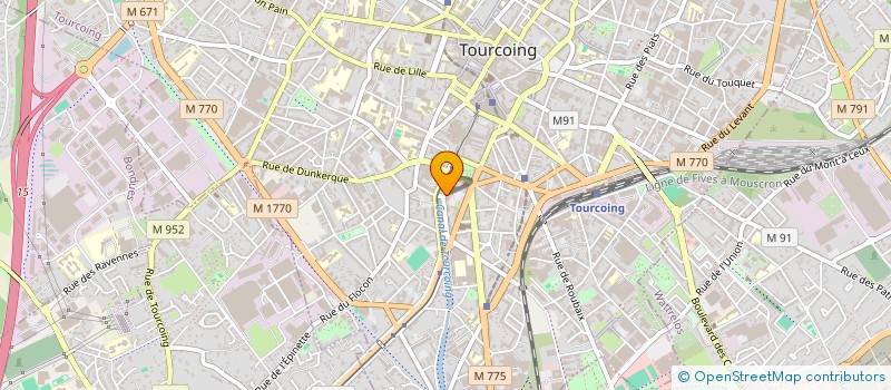localisation de l'entreprise SCI DE LA POLYCLINIQUE DE LA VICTOIRE à TOURCOING