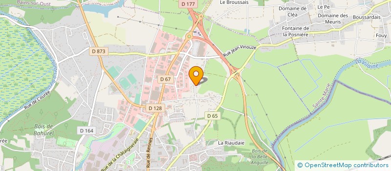 localisation de l'entreprise SCI DE LA POMMARDIERE  REDON