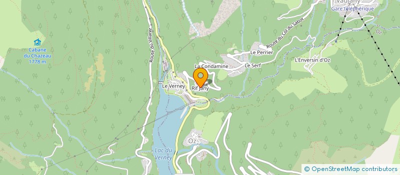 localisation de l'entreprise SCI DE LA POMME  VAUJANY