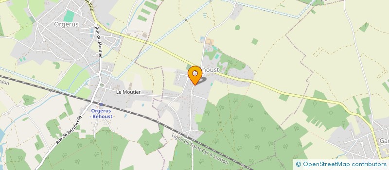 localisation de l'entreprise SCI DE LA POMMERAIE  BEHOUST