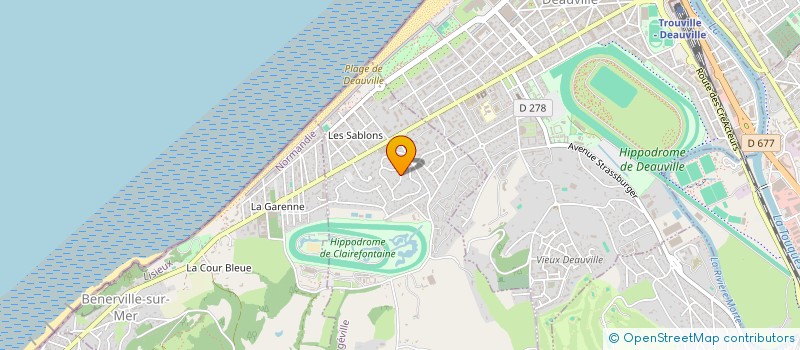 localisation de l'entreprise SCI DE LA POMMERAIE  TOURGEVILLE