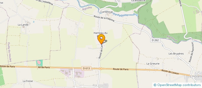 localisation de l'entreprise SCI DE LA POMMERETTE  SAINT-DESIR