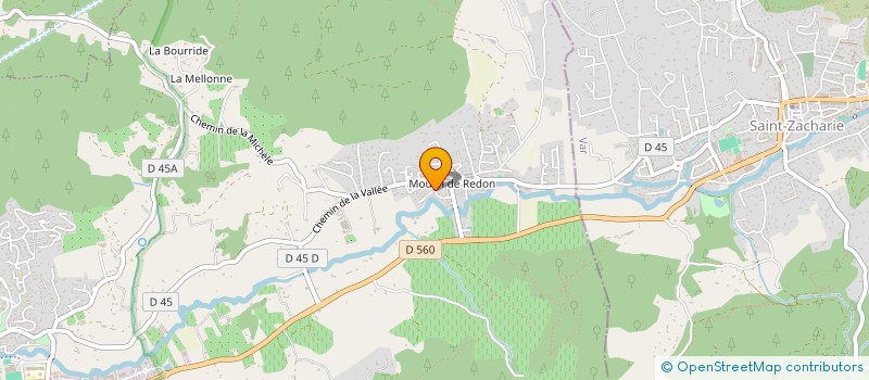 localisation de l'entreprise SCI DE LA POMPE  AURIOL