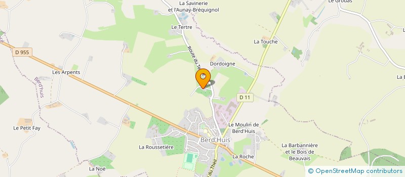 localisation de l'entreprise SCI DE LA PONTONNERIE à BERD'HUIS