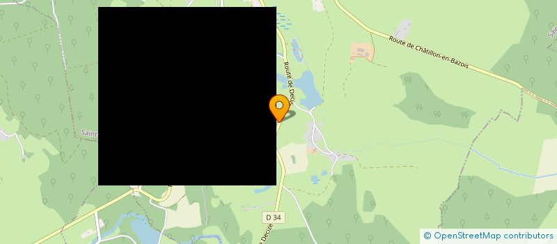 localisation de l'entreprise SCI DE LA POREE  CHAUMOT