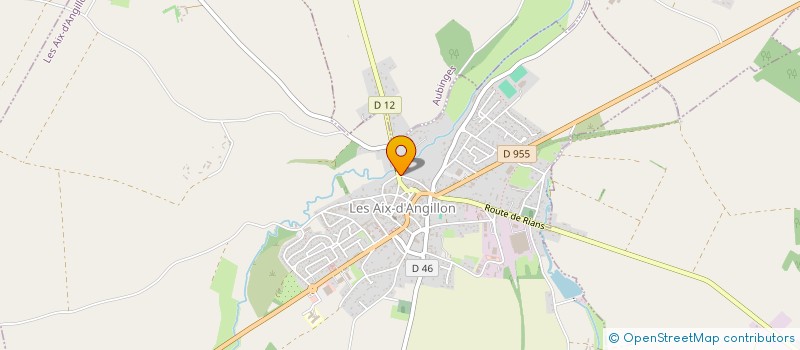 localisation de l'entreprise SCI DE LA PORTE BOUCHARD  LES AIX-D'ANGILLON