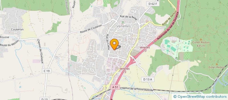 localisation de l'entreprise SCI DE LA PORTE D'OR  VENELLES