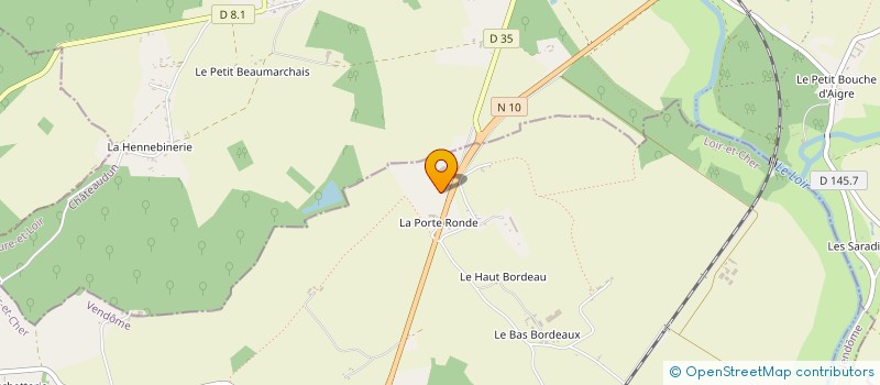 localisation de l'entreprise SCI DE LA PORTE RONDE  SAINT-JEAN-FROIDMENTEL