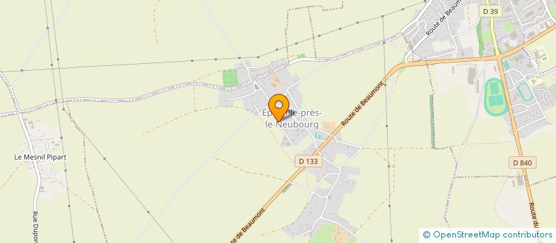 localisation de l'entreprise SCI DE LA POSTE  BELLE VIE EN AUGE