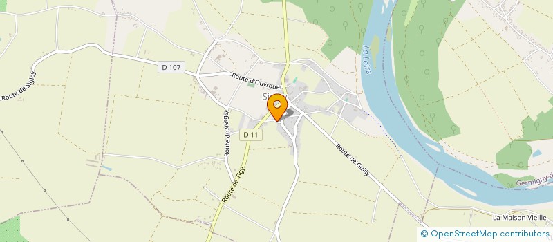 localisation de l'entreprise SCI DE LA POSTE à SIGLOY