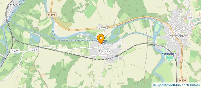 localisation de l'entreprise SCI DE LA POTERIE  DEUX RIVIERES