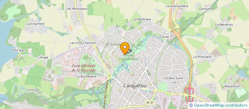 localisation de l'entreprise SCI DE LA POTONNERIE  CARQUEFOU