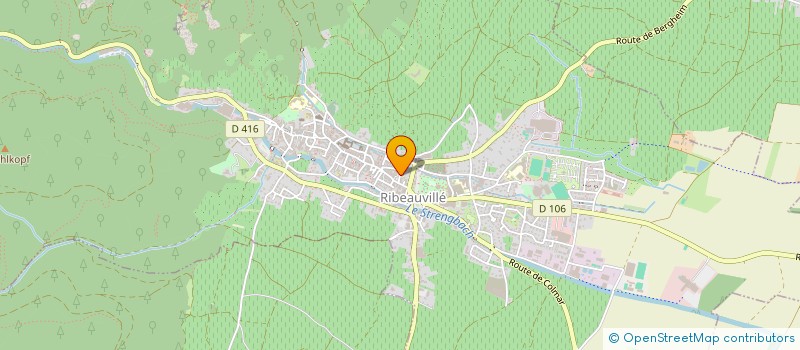 localisation de l'entreprise SCI DE LA POUDRIERE  VILLENY