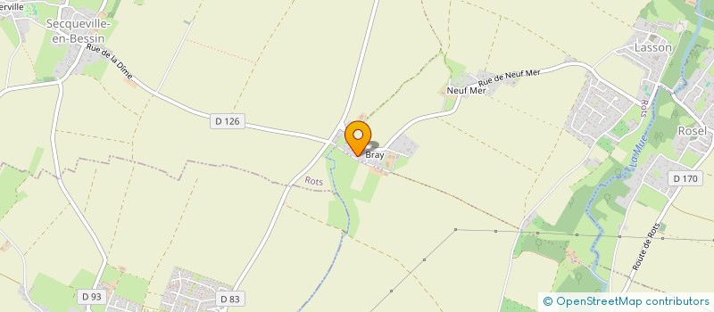 localisation de l'entreprise SCI DE LA POULARDIERE  ROTS