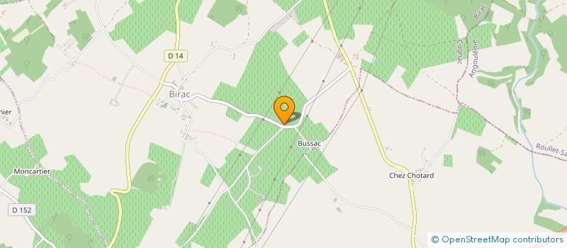localisation de l'entreprise SCI DE LA POUYADE à BIRAC
