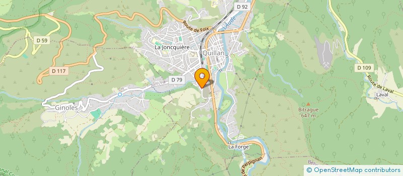 localisation de l'entreprise SCI DE LA PRADE  SAINT-FERRIOL