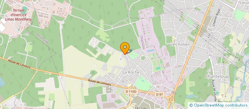 localisation de l'entreprise SCI DE LA PRAIRIE  OLLAINVILLE