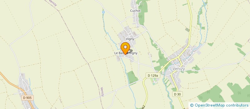 localisation de l'entreprise SCI DE LA PRAIRIE  VENIZY