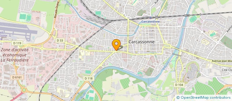 localisation de l'entreprise SCI DE LA PRAIRIE à CARCASSONNE