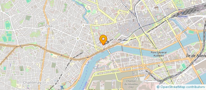 localisation de l'entreprise SCI DE LA PRESQU'ILE à NANTES