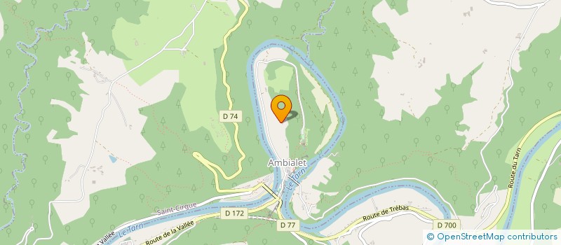 localisation de l'entreprise SCI DE LA PRESQU'ILE  AMBIALET