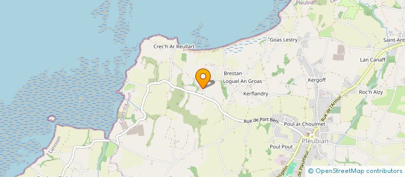 localisation de l'entreprise SCI DE LA PRESQU'ILE  PLEUBIAN