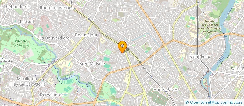 localisation de l'entreprise SCI DE LA PRIME  NANTES